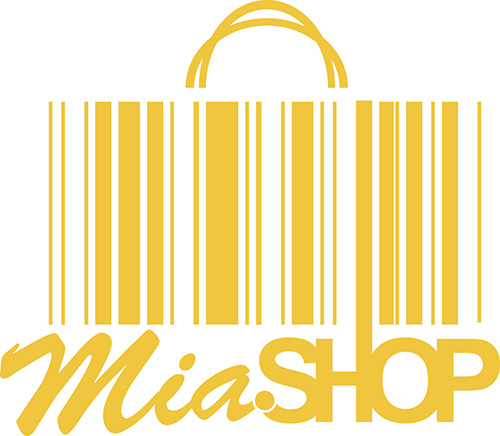 Logo MiaShop 3 MonoGiallo RGB VIDEO