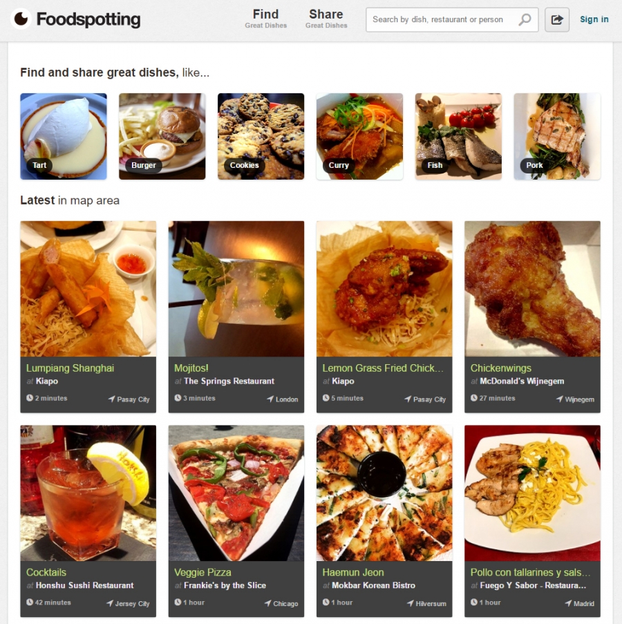 FOODSPOTTING: un nuovo Social per ristoratori